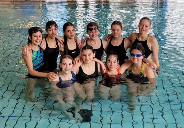 Schulmannschaft Schwimmen Bezirksfinale