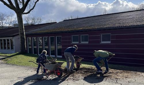 Fertigstellung der Hochbeete 07.04.26