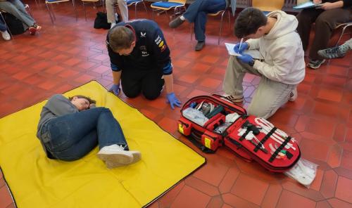 Fortbildungstag Schulsanitäter 04.02.25