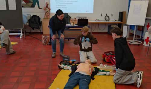 Fortbildungstag Schulsanitäter 04.02.25
