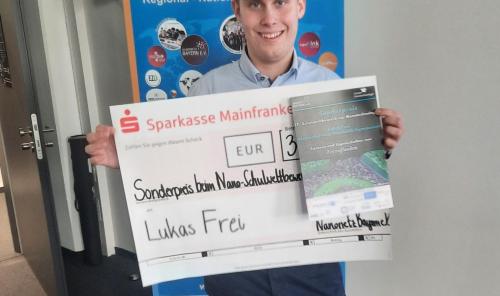 Sonderpreis Nanowettbewerb Lukas Frei