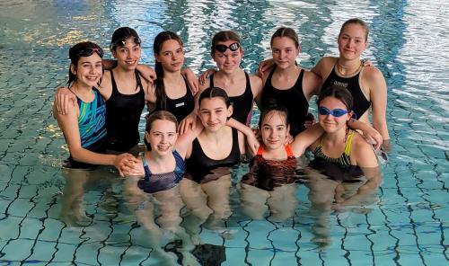 Schulmannschaft Schwimmen Bezirksfinale