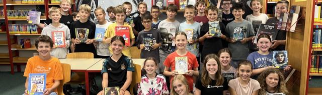 Siegerklasse 5c begeistert bei Schulrallye zum Welttag des Buches