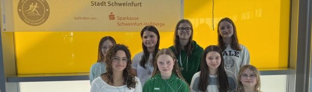 Vize-Bezirksmeister Mädchen IV/1 Alexander-von-Humboldt-Gymnasium. Foto: André Dippacher