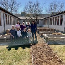 Fertigstellung der Hochbeete 07.04.26