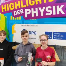 Schülerwettbewerb „Exciting physics“ in Hannover 2024