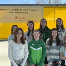 Vize-Bezirksmeister Mädchen IV/1 Alexander-von-Humboldt-Gymnasium. Foto: André Dippacher