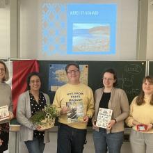 Woche der Francophonie - Besuch von Frau Labat